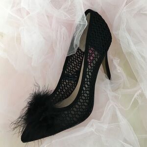 🎈🎉Betsey Johnson black high heels NWOT
